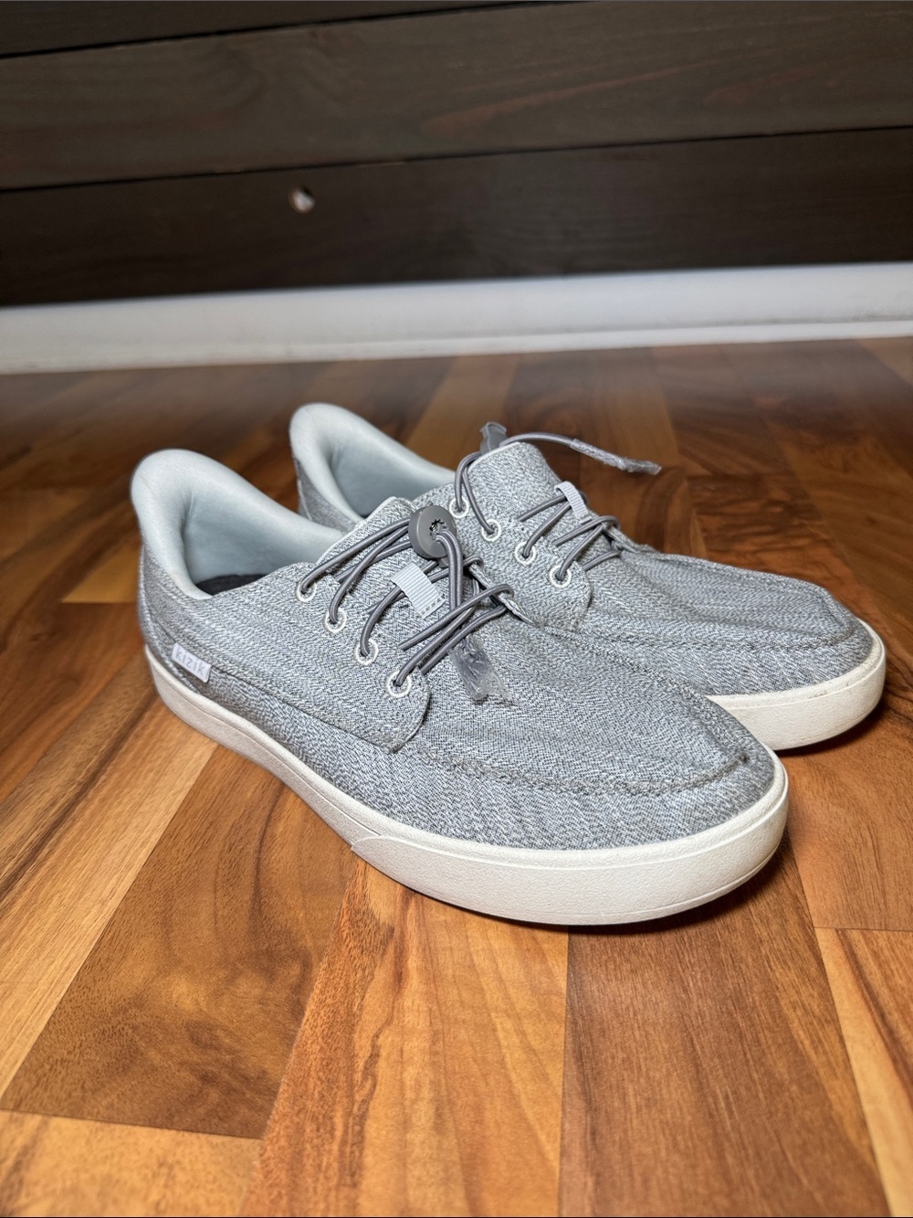 Kizik porto Men 7.5 women‘s 9 shoes sneakers hands free alloy heather coastal